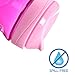 Chicco Rim Spout Trainer Spill Free Bite Poof Rim Baby Sippy Cup 9oz, Pink/Purple, 9m+ (2pk)