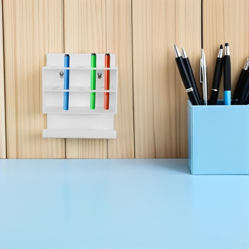 Organisateur compact de bureau pour marqueurs multiples et feutres de tableau - 6
