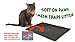 BPA Free Premium Quality Cat Litter Mat - Food Mat - SMALL -Best Quality Cat Litter Mat Catcher Trapper with Scatter Control - Waterproof Litter Mat-Odor Repelling- Soft on Cats Paws