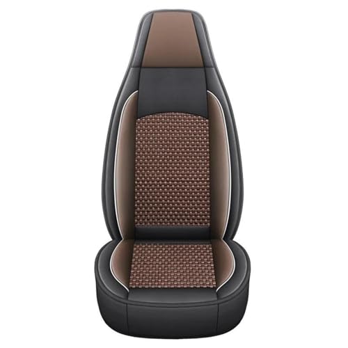 Ensemble complet housses de siège cuir PU | Finition premium marron pour Jaguar