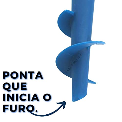 Saca Areia Fura Areia Sacareia Guarda-Sol Praia Braços Bases Para Guarda Sol Verao Faz Furo Na Areia