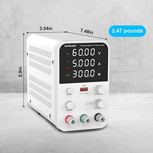 Alimentatore regolabile da banco (60V/5A)