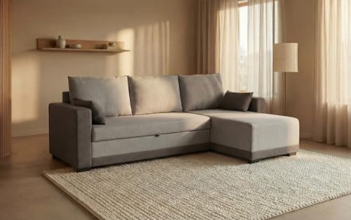 BUDWING Leah Sofá Cama Esquinero 3 Plazas