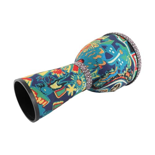 Tambour Africain Léger avec Peau de Chèvre Naturelle pour un Son DJembé Authentique et Puissant