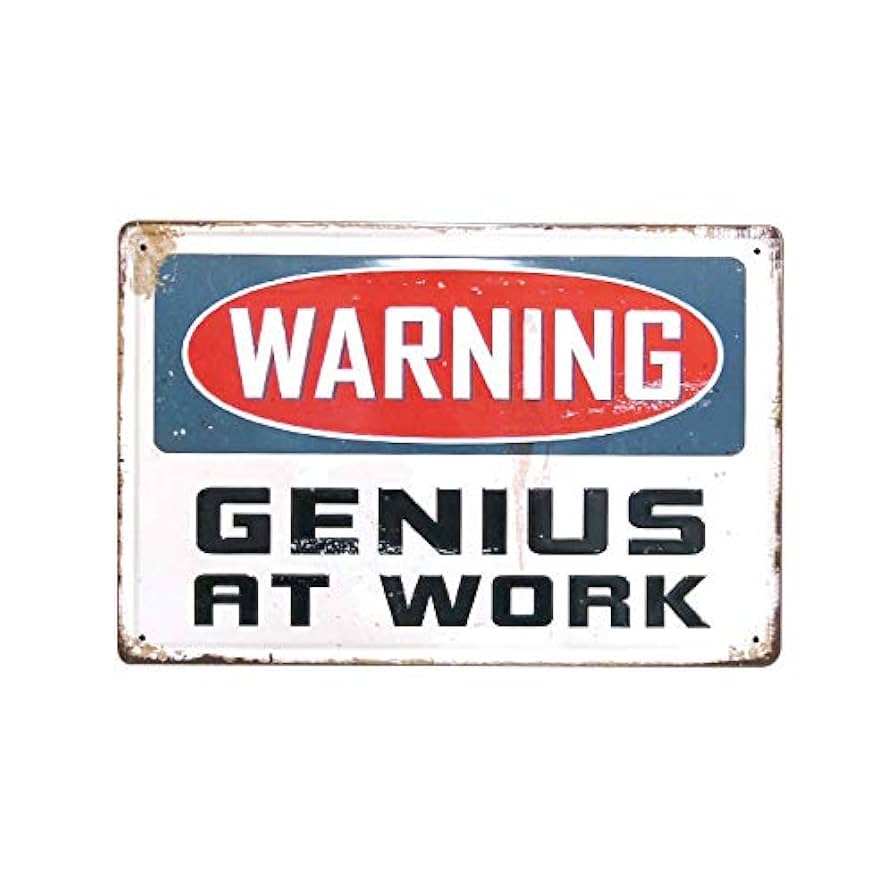 Amazon.co.jp: アメリカン雑貨 サインプレート ブリキ看板 WARNING