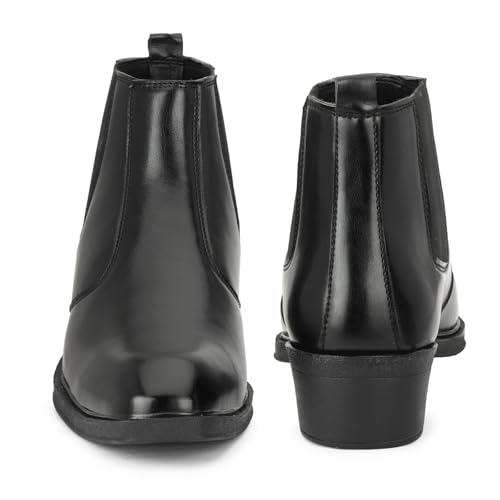 Image of Men's Slip On Fashion Chelsea Boots | High Tops, Soft Cushioned Insole, Comfortable, Trendy, Stylish Boots