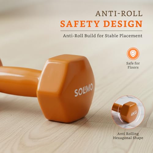 Image of Amazon Brand - Solimo Vinyl Dumbbell