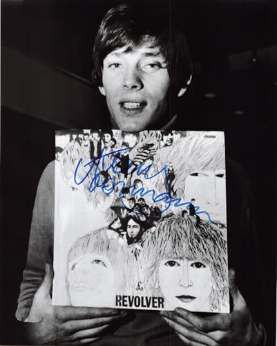 Klaus Voormann signed autographed 8x10 German Artist Musician Beatles Klaus Voormann signed autographed 8x10 German Artist Musician Beatles