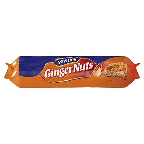 McVitie's Ginger Nuts, 200 g de galletas de jengibre vegetariano