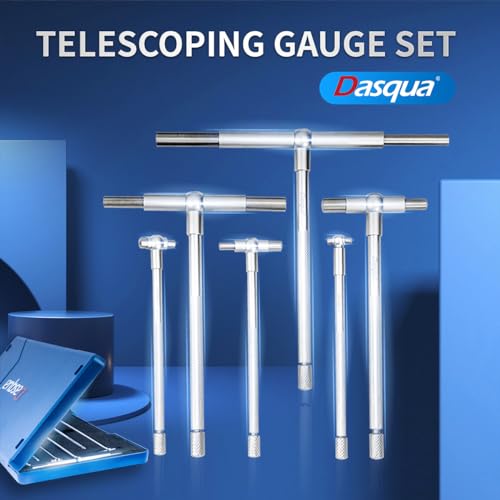 Dasqua 5911-0002 Teleskop-Messgerät-Set, 8-100 mm