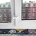 Dylan-EU 4 PCS Cerradura de Ventana de Seguridad de Metal Blanco Cerradura...