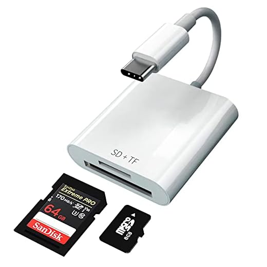 USB C to Micro SD TF Memory Card Reader,USB C to SD Card Reader Adapter Compatible with Pad Pro, MacBook Pro/Air,Chromebook,USB Camera Card Reader Adapter for XPS,Galaxy and More USB C Devices