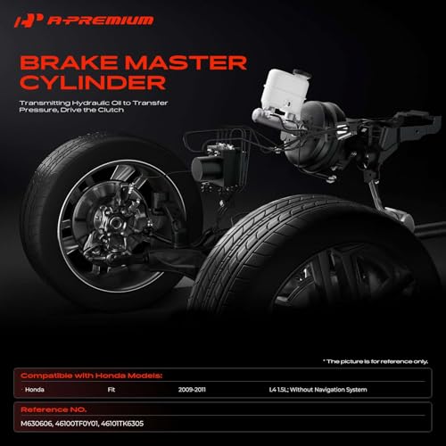 A-Premium Brake Master Cylinder with Reservoir and Cap by A-Premium - Used condition - Image 2