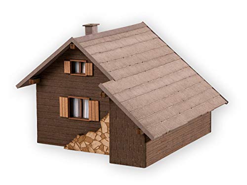 Cabane de Montagne NOCH 67135 pour créer un refuge de randonneurs miniature réaliste en H0
