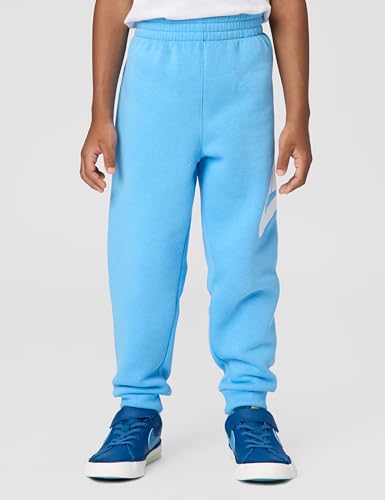 Image of Nike Kids' Sportswear Club Fleece Pullover Hoodie and Joggers 2-Piece Outfit Set (Large Swoosh Logo)