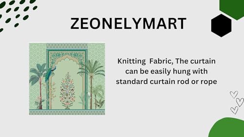 Image of Wedding Decorations Curtains for Background |Peacock backdrops Decorations Cloth|Pooja Backdrop Cloth (8 8 FT) Green Two Banana Tree | Traditional Decoration Backdrop | sankranti Backdrop