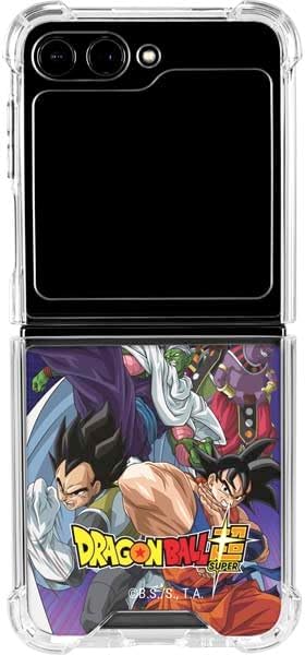 Skinit Clear Phone Case Compatible with Galaxy Z Flip5 5G - Officially Licensed Dragon Ball Super Freiza Portrait Design