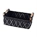 Bolsas De Fieltro para Leña Sfelt Bolsa Plegable del Pelo Cesta De Colección De Fieltro Cama De Cabecera, Estante De Fielt 33,3 X 21,6 X 11,3 M Gris Oscuro