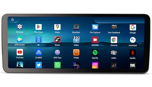 12.3-inch 8+128GB Car Radio Android 14 for Mercedes Benz C Class W205 GLC Class X253 C253 NTG 5.0 Wireless Carplay IPS WiFi DAB+ DSP Android Auto Bluetooth 5.1 Touchscreen Canbus