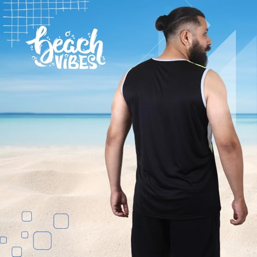 Image of Sleeveless T Shirts for Men - Gym Vest, Sando Tank Top Wear, Workout Baniyan, Stringers Inner Shirt, Bodybuilding Tshirts, Sports Tshirt Vests, Stylish Tanks Tops