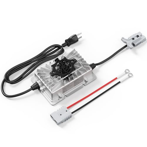 SUPER EMPOWER 12V 20A LiFePO4 Battery Charger, 14.6V AC-DC Smart Charger for 12V/12.8V Lithium