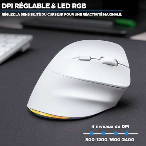 Ergonomique Sans Fil BLUESTORK ERGO Lumineuse PCMAC - vue 8