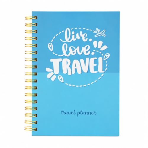 Image of Travel Journal & Diary for 6 Trips - A5 Guided Trip Planner, Bucket List & Travel Memory Book (Traveller)