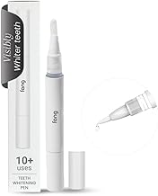 Fang At Home Teeth Whitening Pen | Teeth Stain Remover | Safe for Enamel | Effective For Gutka, Tobacco, Pan Masala, Smoking, Yellow, Coffee & Wine Stains | Gluten-Free & Vegan Serum (Pack of 1)