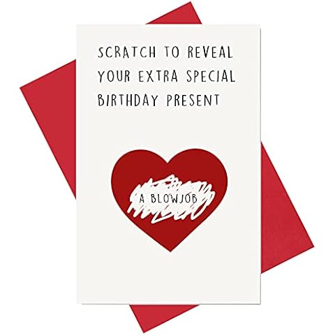 Alzombi Scratch Birthday Card, Funny Special Birthday Present Interactive Card for Husband Boyfriend Fiance Cover