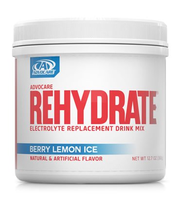 AdvoCareRehydrate Electrolyte Replacement Drink Mix - Berry Lemon Ice