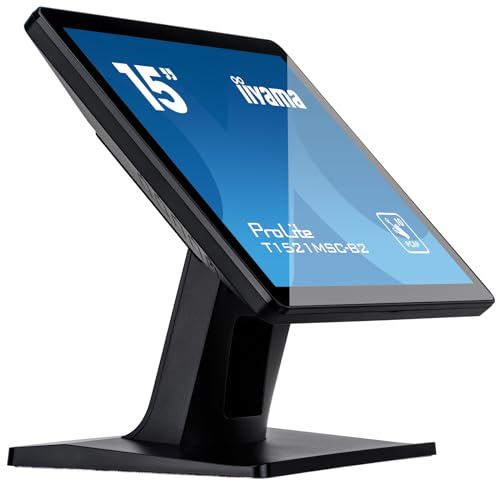 iiyama ProLite T1521MSC B2 écran plat de PC 38 1 cm 15 1024 x 768 pixels XGA LED Écran tactile Dessus de table Neuf - vue 6