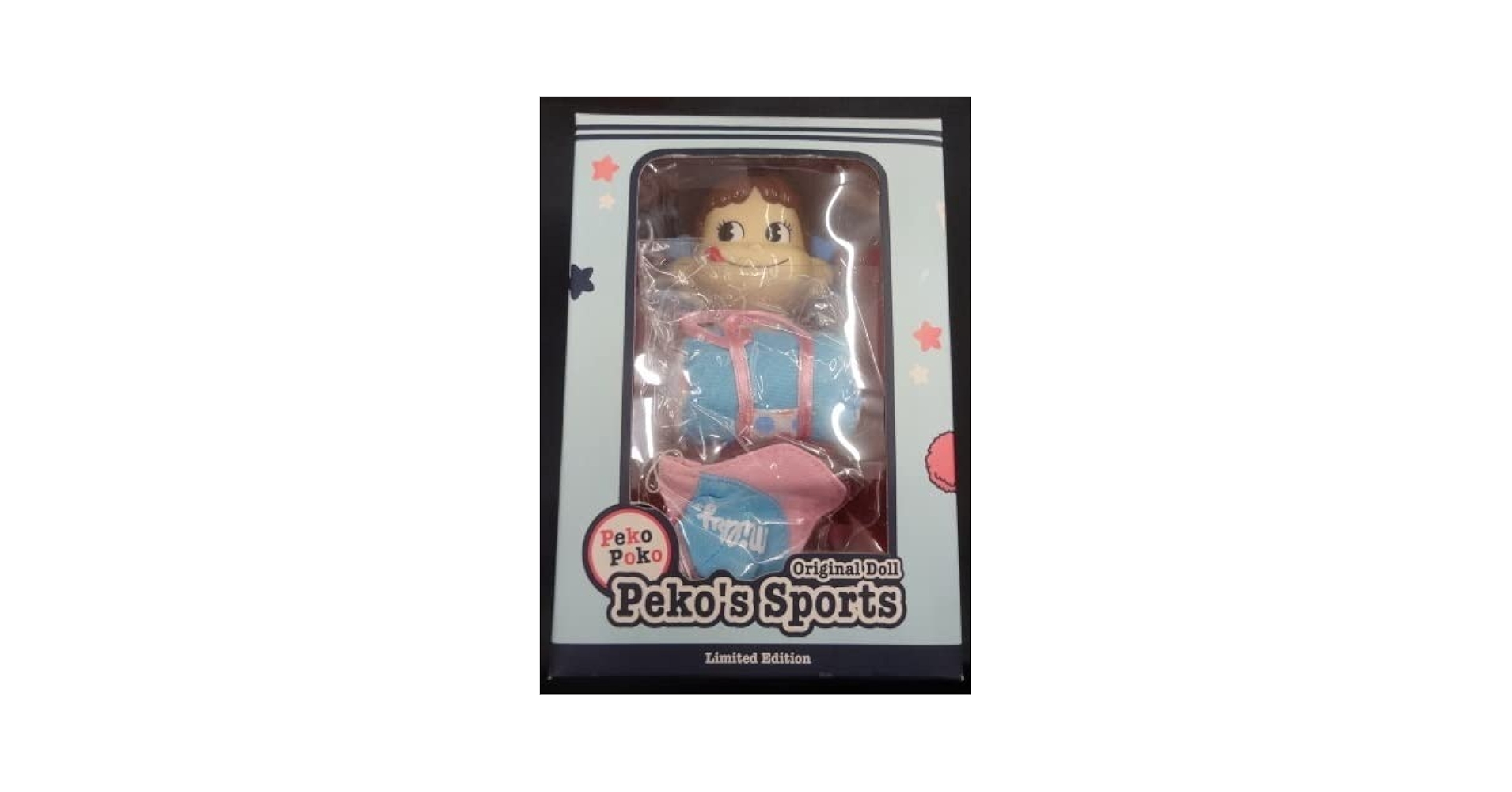 不二家　ペコちゃん　オリジナルドール　スポーツ　チア Amazon | 未使用 不二家 Peko Poko Original Doll Peko's Sports
