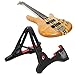 Mtlavishness Foldable Classical Electric Guitar Stand Frame Support Portable ABS Instrument Accessories Solid Durable Non Slip Base Suitable For All Sizes Guitars And Basses