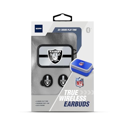 Image of SOAR NFL Wireless Sport Earbuds: Comfortable Fit & Convenient Charging