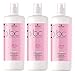 Produktbild Schwarzkopf 3 er Pack Schwarzkopf BC pH 4.5 Color Freeze Silver Micellar Shampoo 1000 ml