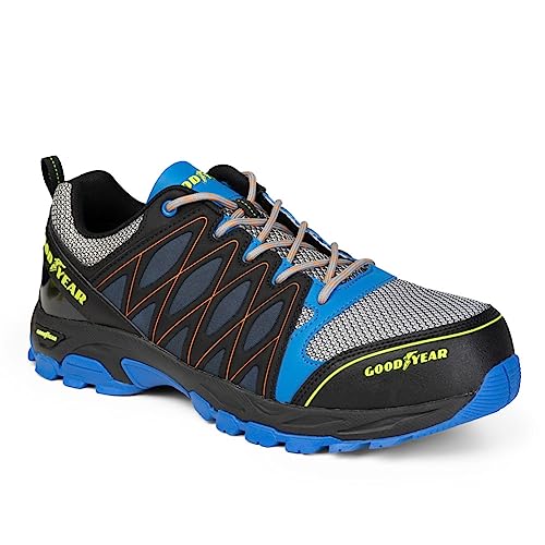 Goodyear Gyshu1503 Construction Boot para Hombre, Azul y Negro, 41 EU