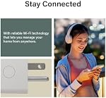 Legrand Radiant® Wi-Fi Matter Smart Plug 15A, Effortless Setup, Enhanced Compatibility with Apple HomeKit, Google Home, Alexa & SmartThings, Easy Wi-Fi Connectivity with Matter, WWMP10 Pack of 1