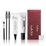Eyebrow Dye Kit, 2 in 1 Brow and Lash Tint Kit - Fast and Safe Results (Dark Brown), Natural Effects Long Lasting Lasts 4 Weeks Easy to Use for Salon & Home Use