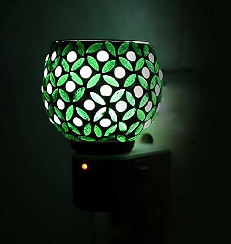 Revwd Kapoor Dani Electrical Camphor Diffuser Glass with On/Off Switch to Toggle Between Burner and Lamp (Green Kapoordani) (B09MYLC4VP) Amazon Price History, Amazon Price Tracker