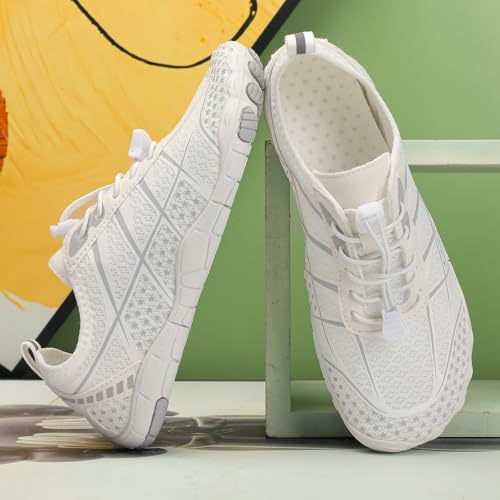 Image of Hike Barefoot Shoes Womens Men,Unisex Barefoot Water Shoes Breathable, Anti-Slip Hiking Footwear for Athletic Wide Toe Shoe Footwear for Hiking, Walking, Running, Yoga, and Water Sports