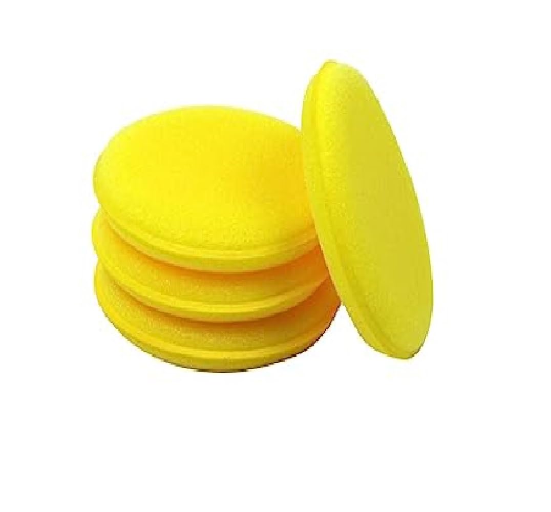 DETACHI Car Polish Sponge Multipurpose Car Foam Wax Applicator Polish