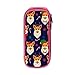 Produktbild Weihnachtsmuster-mit-Corgis Bleistiftkoffer Etui Tasche Schreibwaren Büro Büro Kosmetik Make-up Tasche Lagerung Pink