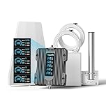 Cell Phone Booster for Home with LCD Display,Five-Band Cell Phone Signal Booster Up to 5,000 Sq.Ft,Boost 5G & 4G LTE for All Canadian Carriers - Bell, Telus, Rogers, Fido & More