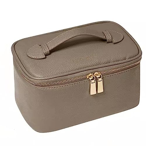 Borsa Cosmetica da toilette da viaggio cosmetica portatile femminile Colore: Grey Size: 22.5x13.5x13.5cm