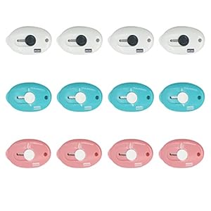 Hoshisea 12 Stück Mini-Brieföffner Universalmesser