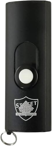 Streetwise Mini llavero Stun Gun 22,000,000 voltios (tamaño pequeño, gran potencia) NEGRO