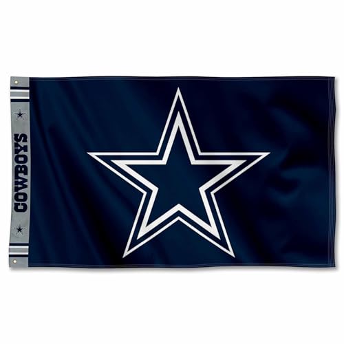 Dallas Cowboys Printed Header 3x5 Foot Banner Flag