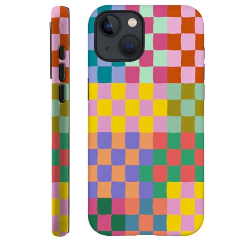 DAIZAG Case Compatible with for iPhone 15 Plus,Classic Checkerboard Plaid Phone Case for iPhone 15 Plus for Girl Women Boy Men