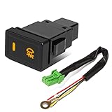 DNA MOTORING FLSW-009 Car Dash Mount Fog Light Lamp Switch with Wiring Harness Compatible with 06-14 Suzuki Grand Vitara / 06-12 SX4
