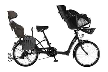 【新車】BAA認定3人乗り対応 子供乗せ 自転車 ママフレロック206 ブラック 新車】BAA認定3人乗り対応 子供乗せ 自転車 ママフレロック206